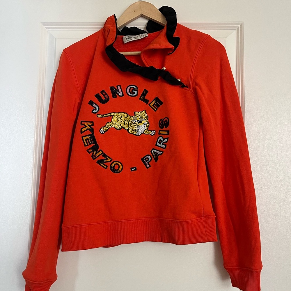 Kenzo orange Jungle Sweatshirt (Kenzo for H&M collection)